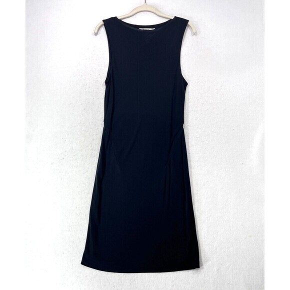 Alexander Wang Dresses & Skirts - T Alexander Wang Dress Women L Black Midi Stretch Waist Back Mesh Insets Elegant